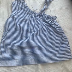 Crewcuts J.Crew girls stripe top size 12 NWT.